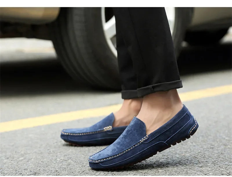 Veliz Suede Leather Men’s Loafers
