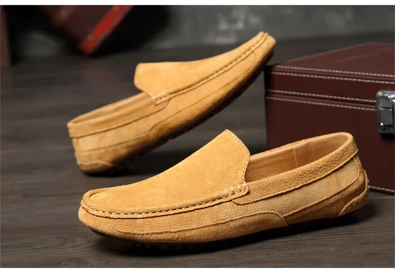 Veliz Suede Leather Men’s Loafers