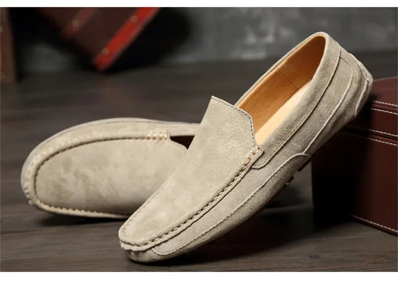 Veliz Suede Leather Men’s Loafers